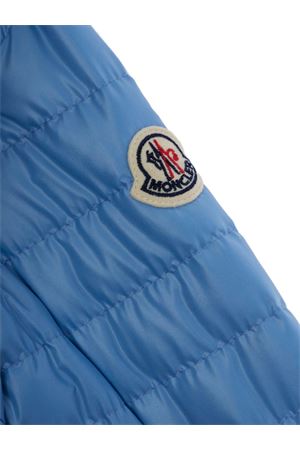 blue polyester jacket MONCLER KIDS | L19511A00001597YX70Q